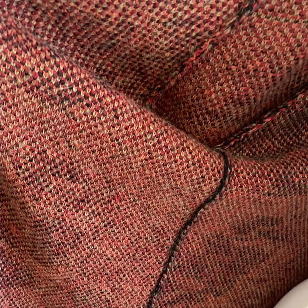 Free People Black and Red Floral Cardigan Sweater - Picture 6 of 8